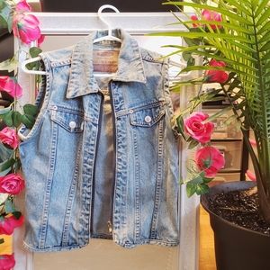 Vintage Bluenotes denim vest